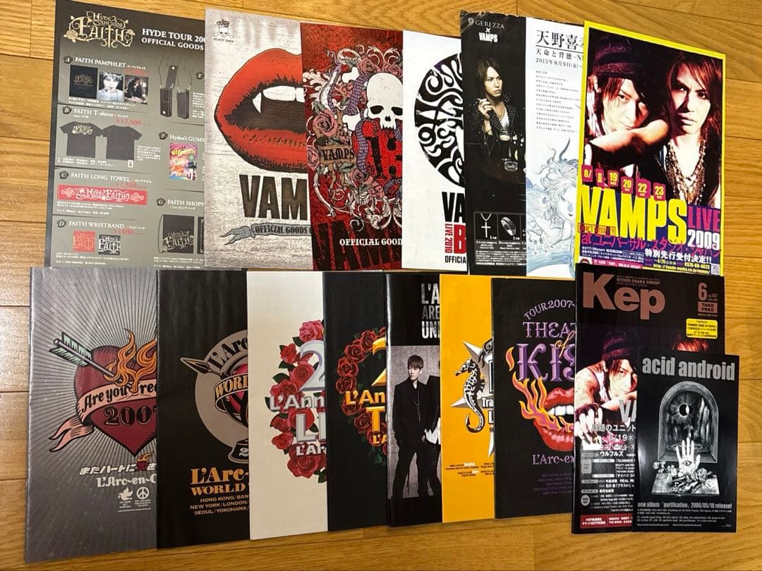 ラルク　アン　シエル　ルシエル　会報68冊まとめ売り　継続特典　CD フライヤー