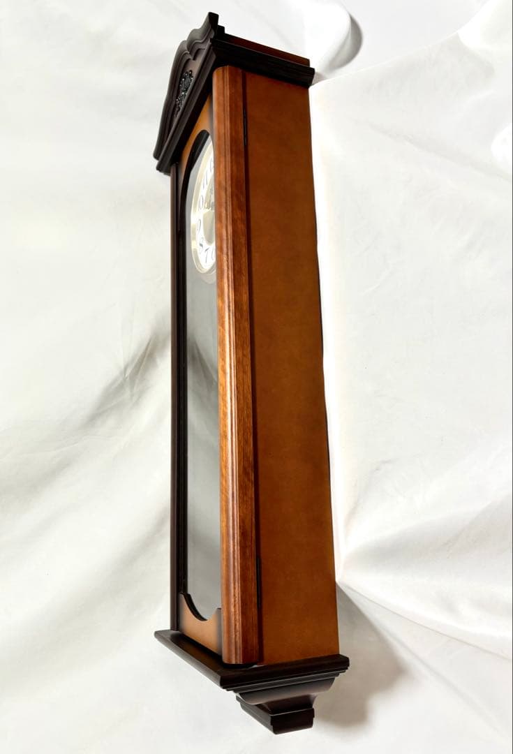 【動作品】CITIZEN 柱時計 4MJ741 HOUR STRIKE クオーツ