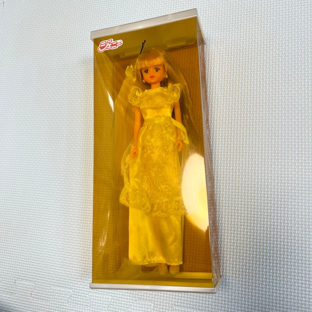 レア品★ ジェニーちゃん　白ドレス　レトロ　おもちゃ