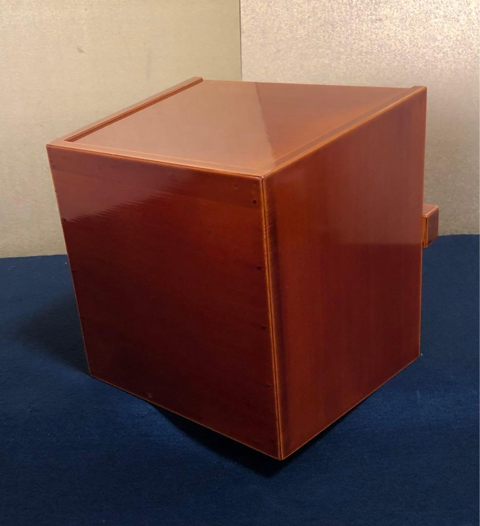 《R》茶道具 春慶塗 釣瓶水指 元箱　251222か2