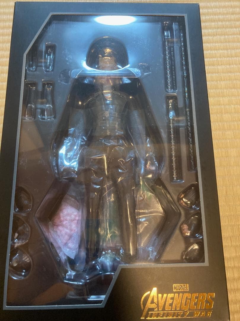 ホットトイズ　ブラック ウィドウ 1/6 アベンジャーズ インフィニイ
