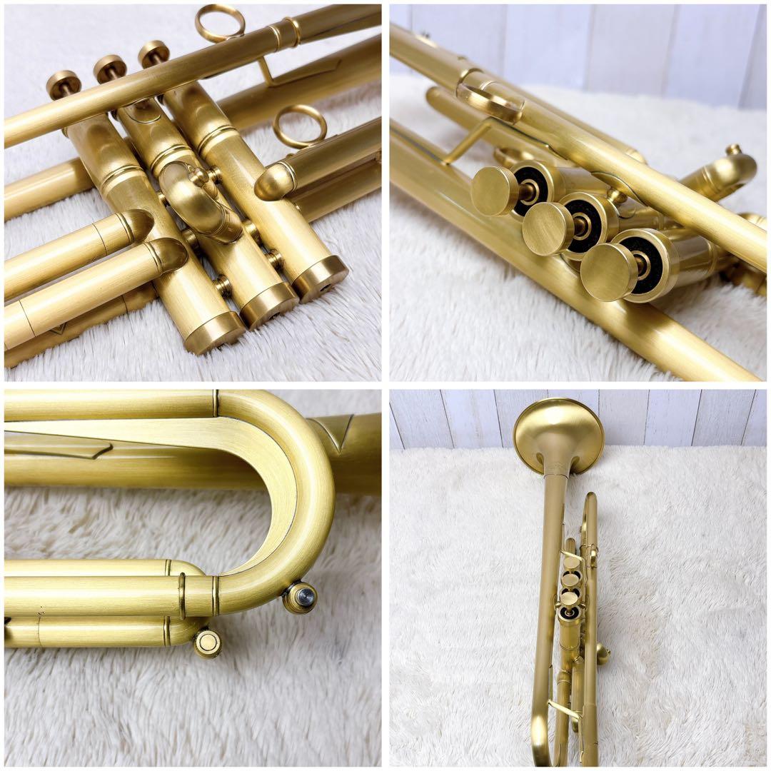 QueenBrass HINO Model トランペット B♭ マウスピース付き