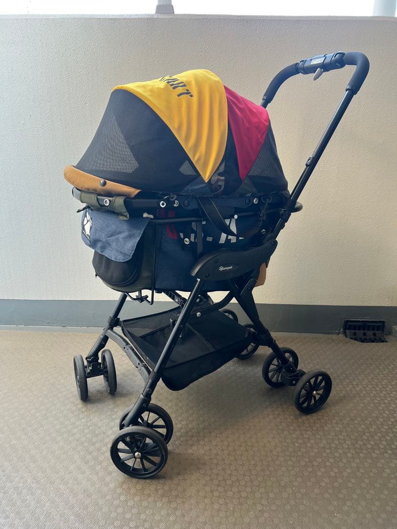 値下げしましたcompet×DOGDEPT コラボカート　デニム/カーキ/迷彩柄