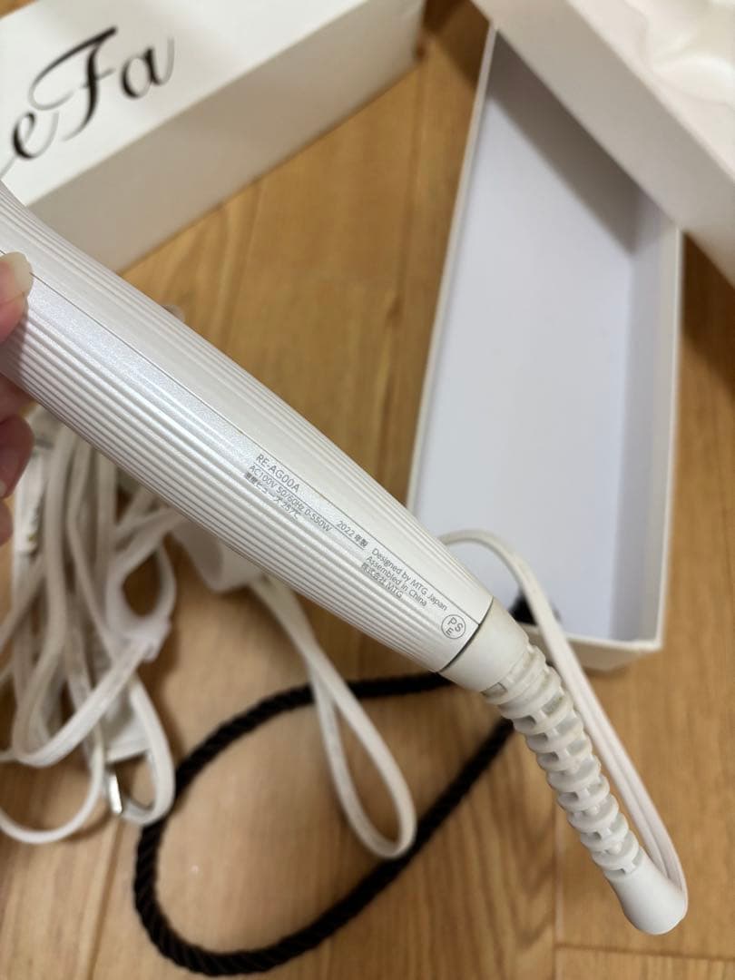 ReFa カールヘアアイロン ホワイト26mm