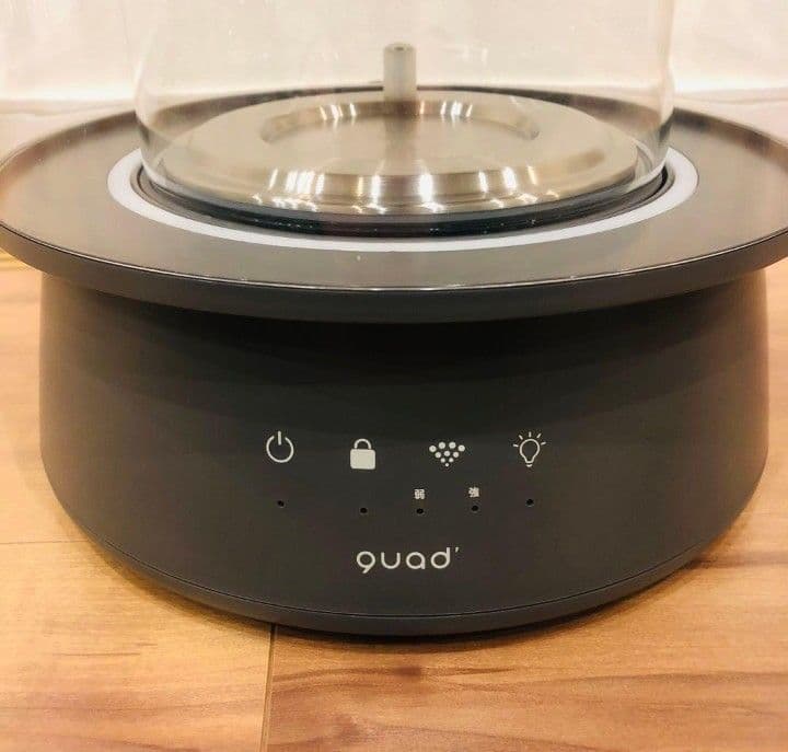 GLASS 加湿器 グレー 展示品 未使用品 24時間以内発送