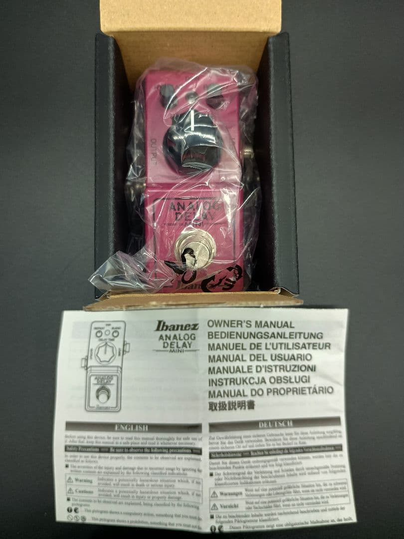 【新品】Ibanez ADMINI Analog Delay アナログディレイ