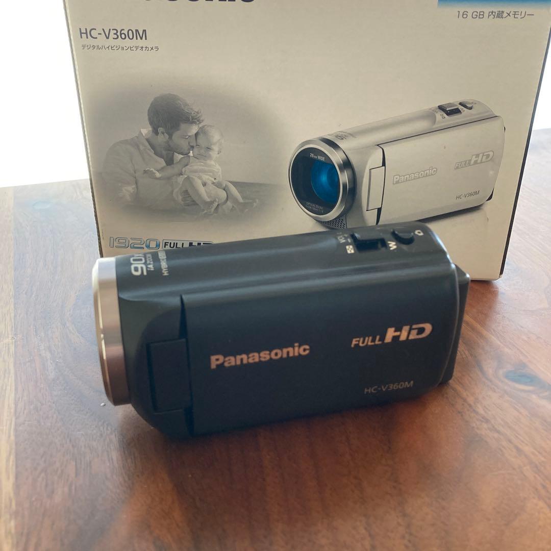 ゆ*み様 Panasonic HC-V360M ビデオカメラ　三脚付き