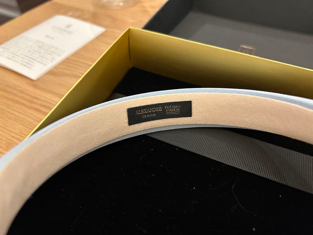 アレクサンドルドゥパリ カチューシャ （ベビーブルー）