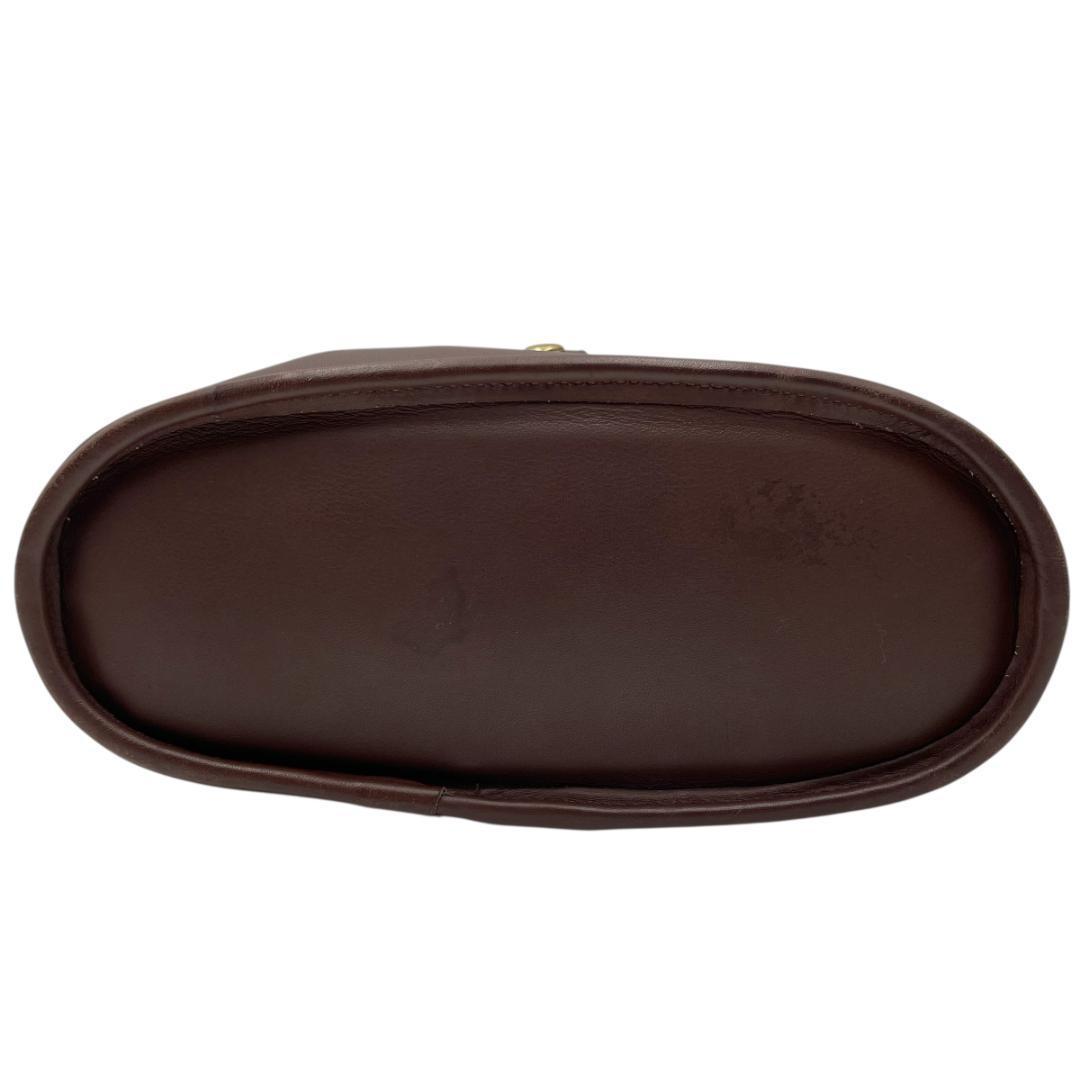 COACH/オールドコーチ レザー ショルダーバッグ ドイツホック 斜め掛け