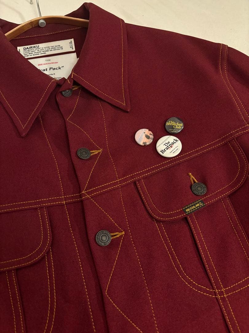 DAIRIKU スタプレJohnny Polyester Jacket 21aw