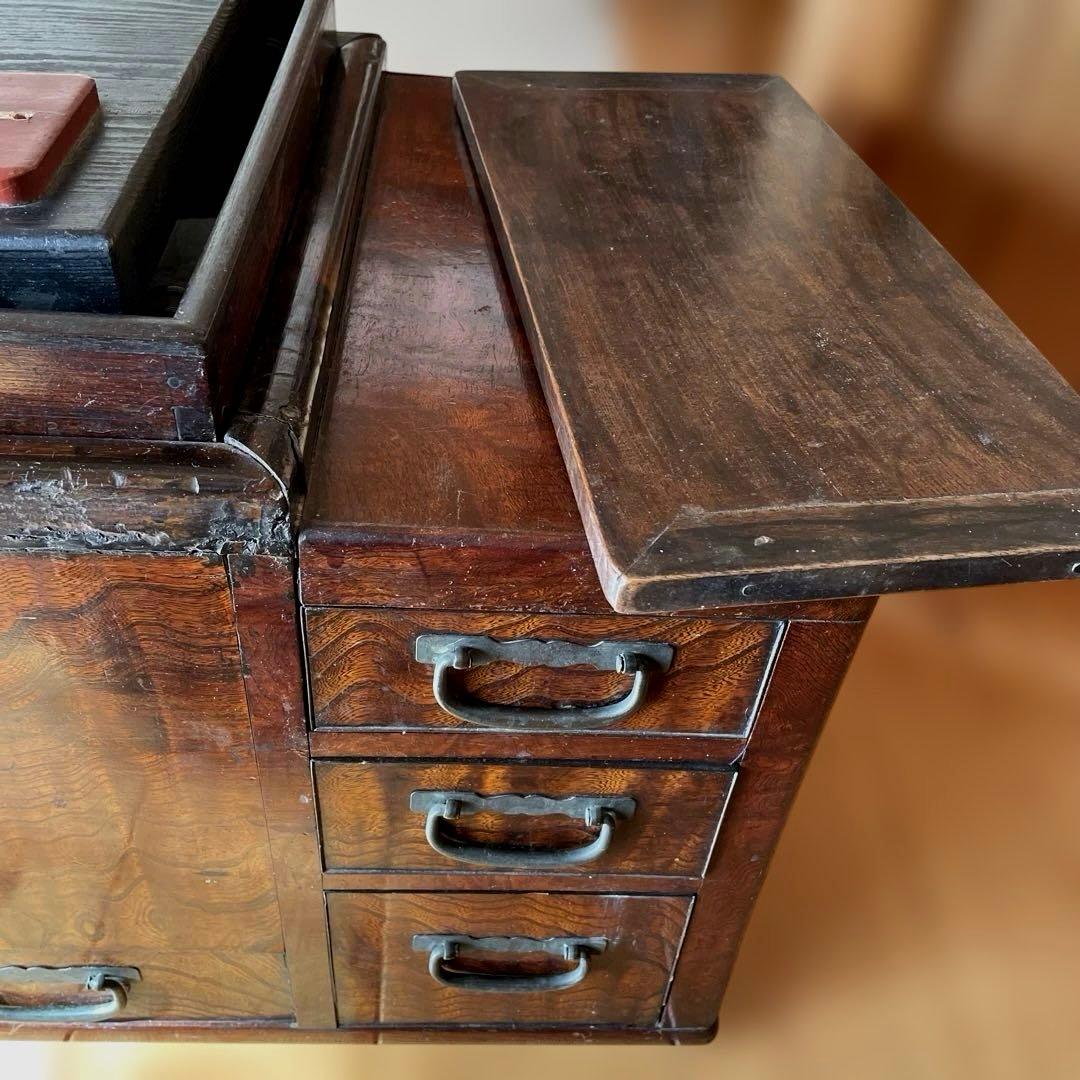 【良品】長火鉢 伝統工芸 レトロ アンティーク 古民具　家具　日本伝統