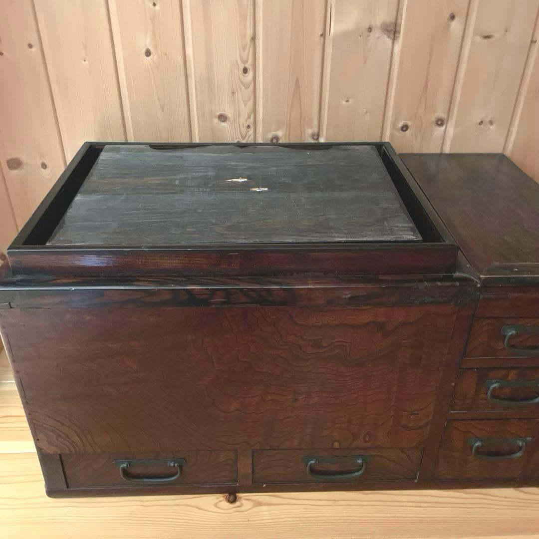 【良品】長火鉢 伝統工芸 レトロ アンティーク 古民具　家具　日本伝統