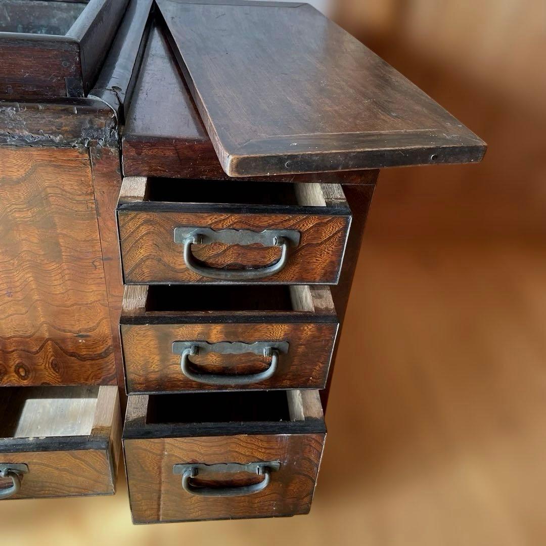 【良品】長火鉢 伝統工芸 レトロ アンティーク 古民具　家具　日本伝統