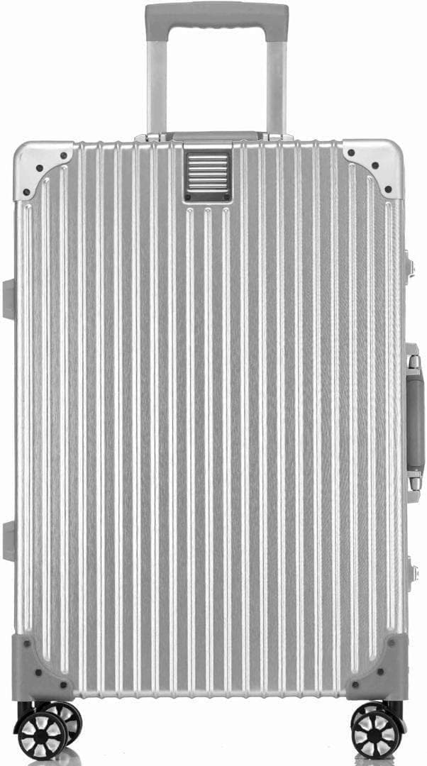 スーツケース アルミフレーム キャリーキース　シルバー　M 24インチ