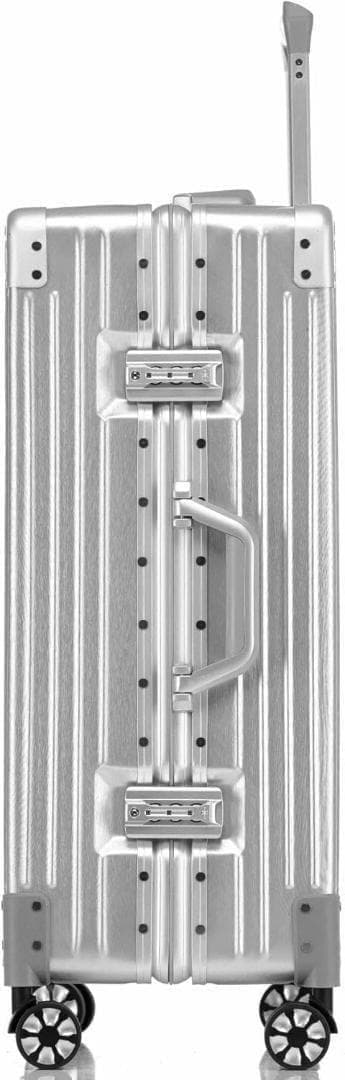 スーツケース アルミフレーム キャリーキース　シルバー　M 24インチ