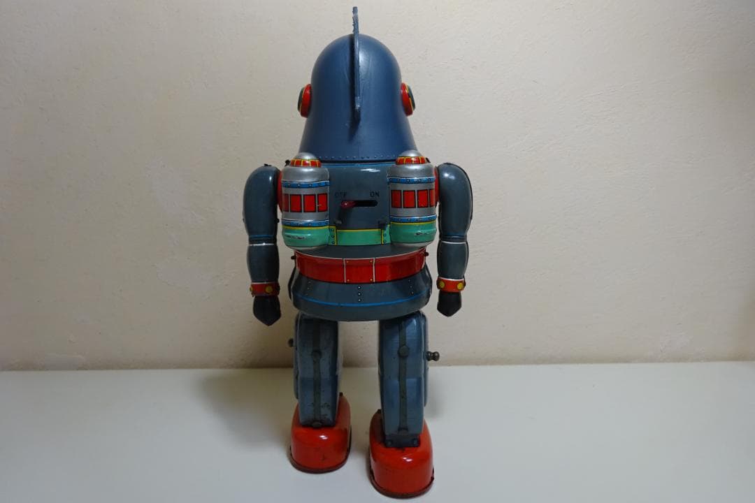 YouTube動画あり！！★野村トーイ鉄人28号No.2★ブリキロボット 昭和