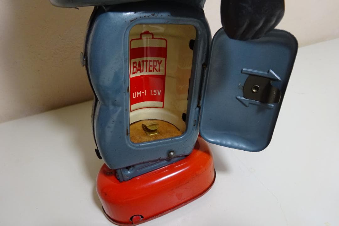 YouTube動画あり！！★野村トーイ鉄人28号No.2★ブリキロボット 昭和