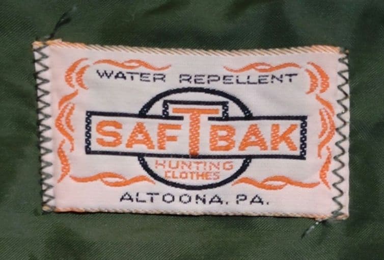 【美品】70S SAFTBAK ハンティングジャケット ダックハンターカモ