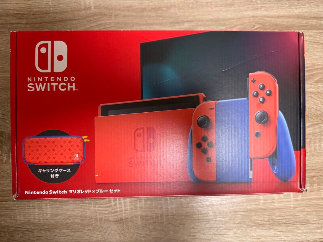 Nintendo Switch レッド 本体 + キャリングケース