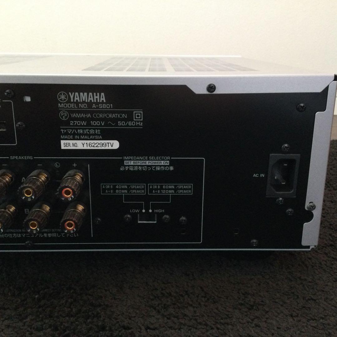 最終価格　　ヤマハ プリメインアンプ A-S801 YAMAHA 美品
