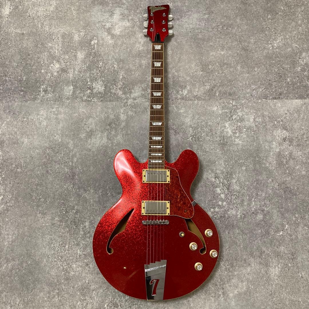 Italia guitar Lusso 調整メンテナンス済み