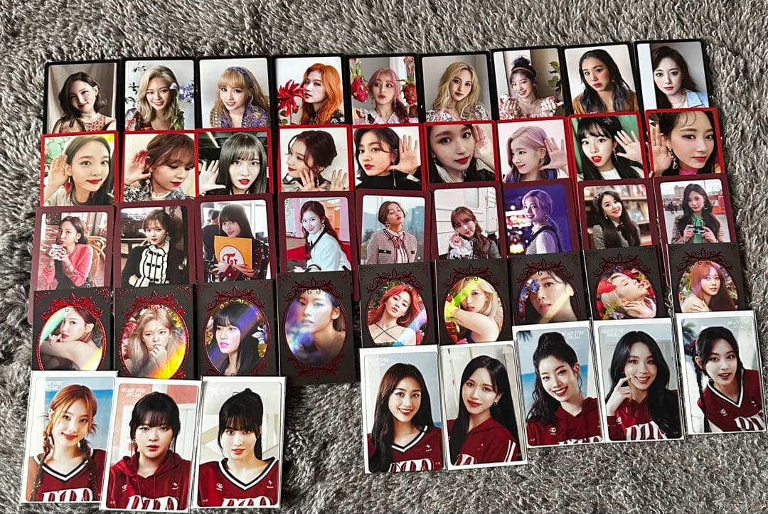 TWICE直筆サインうちわツウィ＋引退品