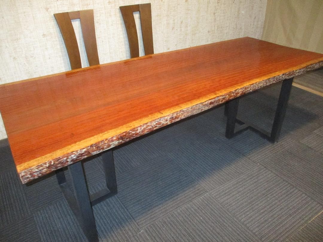 【専用】# 1234■　ブビンガ　テーブル　ダイニング　ローテーブル　座卓