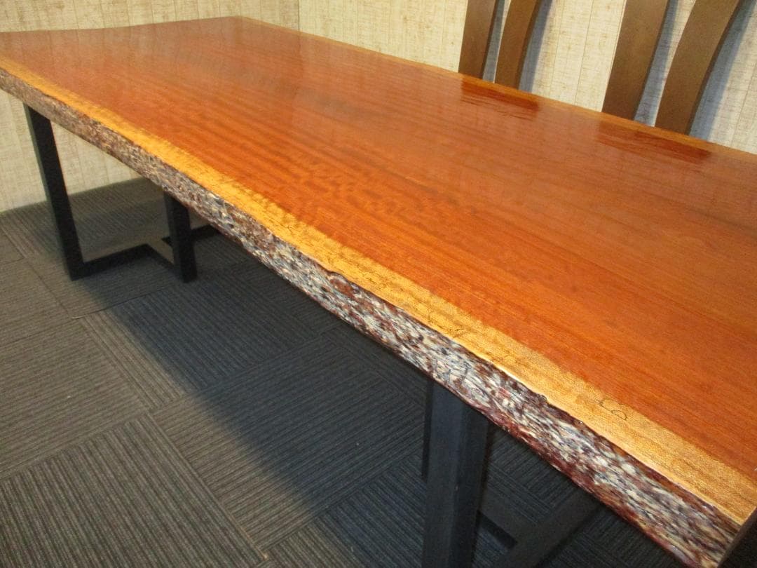 【専用】# 1234■　ブビンガ　テーブル　ダイニング　ローテーブル　座卓