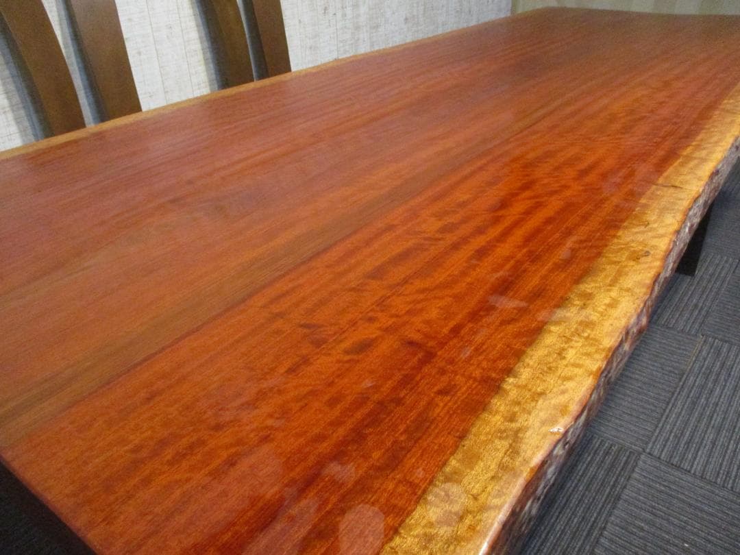 【専用】# 1234■　ブビンガ　テーブル　ダイニング　ローテーブル　座卓