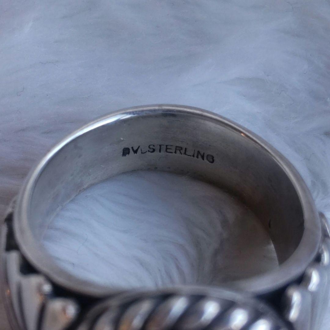 【21号】インディアンジュエリー グリーンターコイズ シルバー925