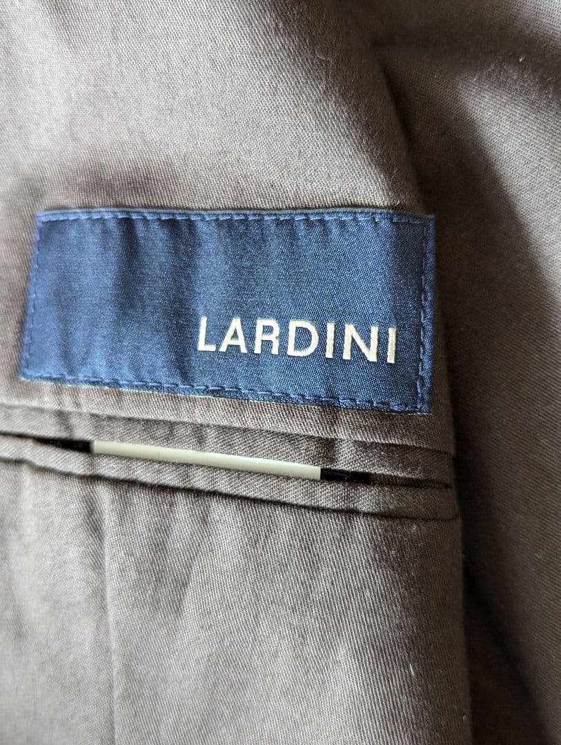 【あいさん専用】LARDINI メンズ スーツ　ベスト　ジレ ブラウン系