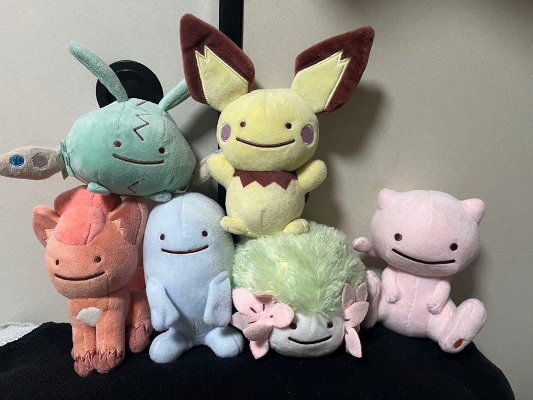 へんしんメタモン　ぬいぐるみ　ポケモンセンター　6セット