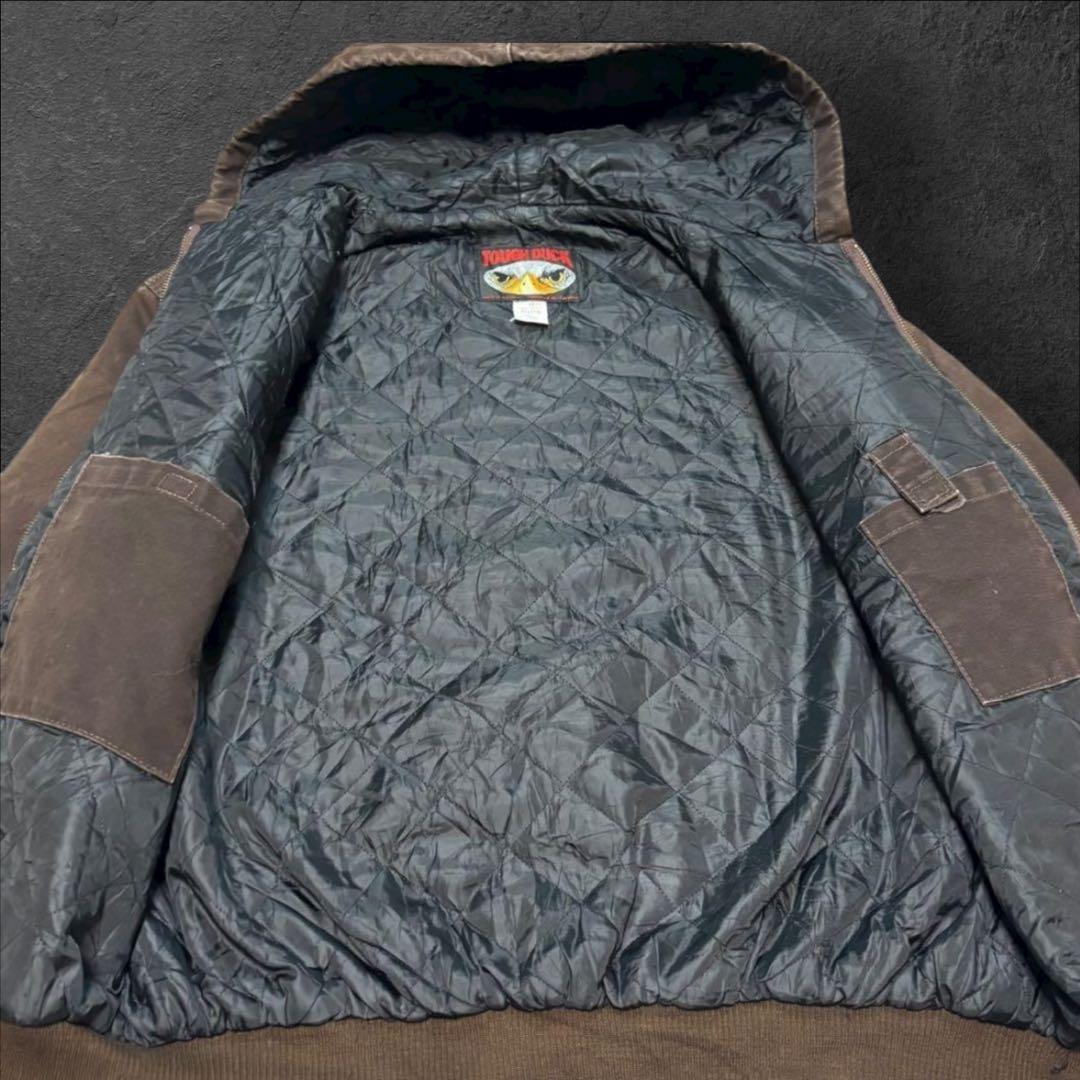 80's TOUGH DUC カナダ製 ダック地 アクティブジャケット XL