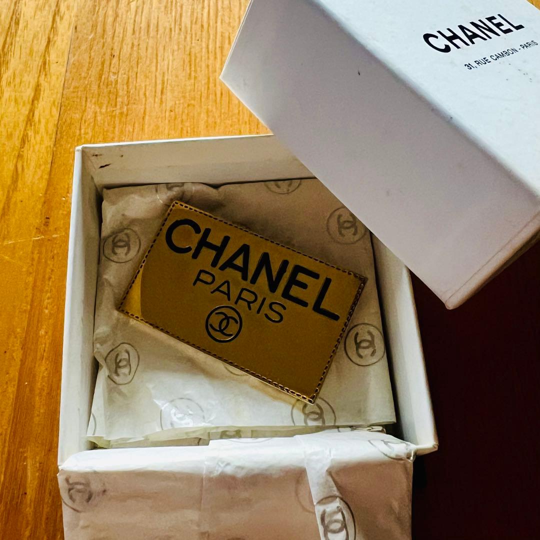 ⭐️シャネル CHANEL 1990Sロゴプレート ココマークゴールドブローチ