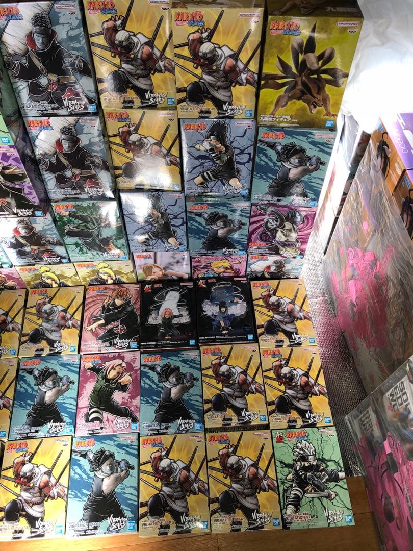 ナルト　フィギュア　Vスター　ビー　ナルト　カカシ　サソリ　鬼鮫　63個