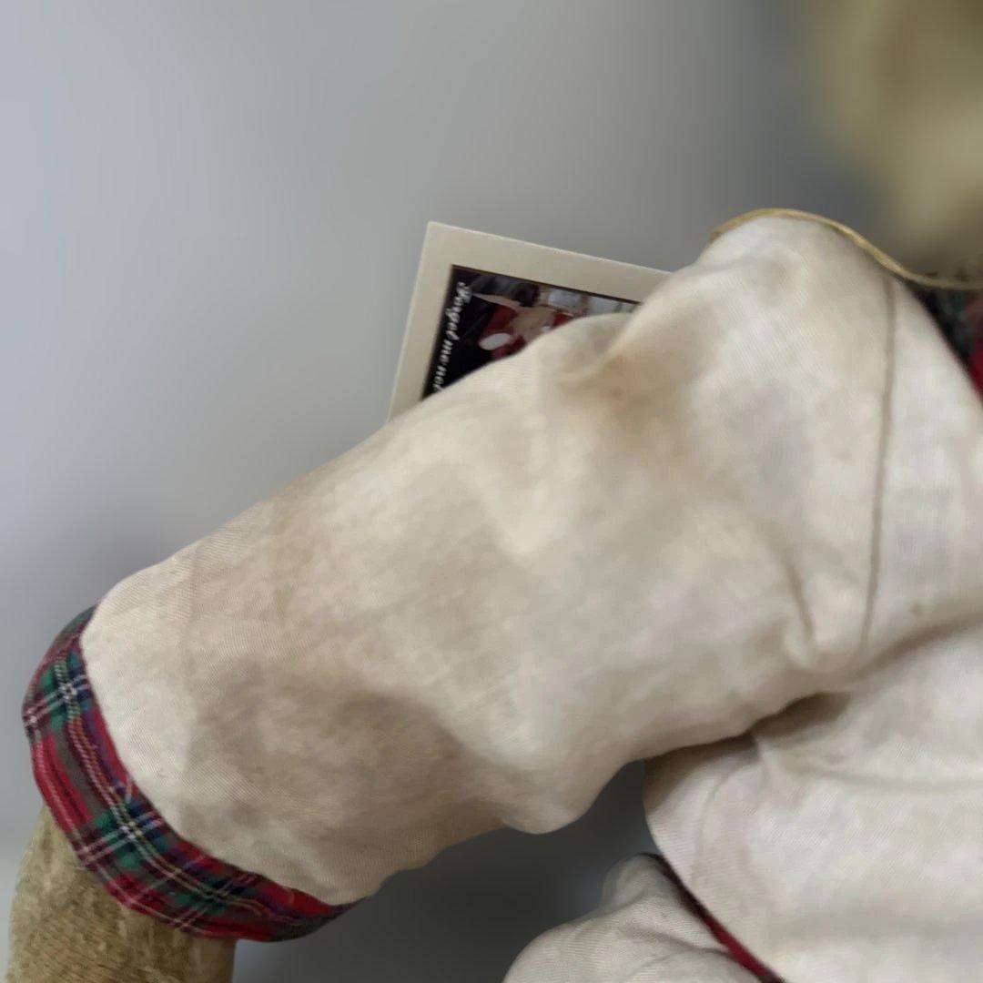 フォーゲットミーノットベア　制作Mary