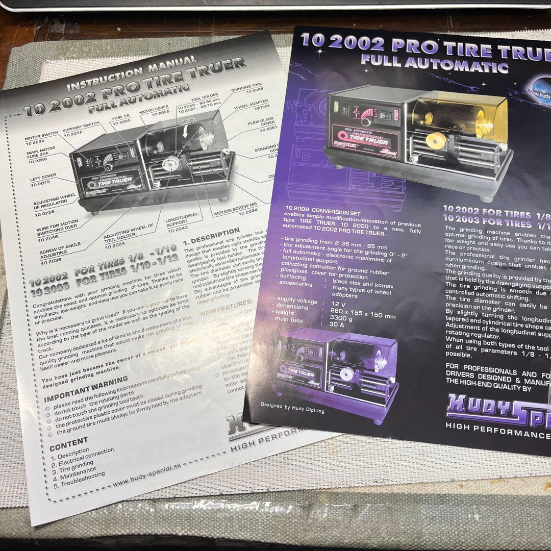 【超希少】HUDY SPECIAL タイヤトゥルーアータイヤセッター　各種ハブ付