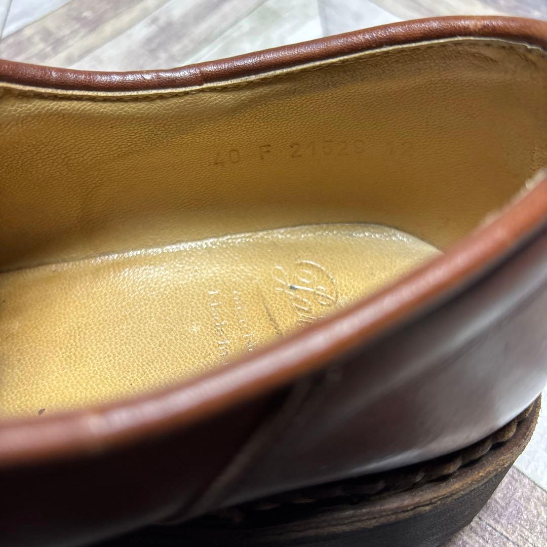 希少 Paraboot パラブーツ ミカエル フォック アザラシ 40 ブラウン