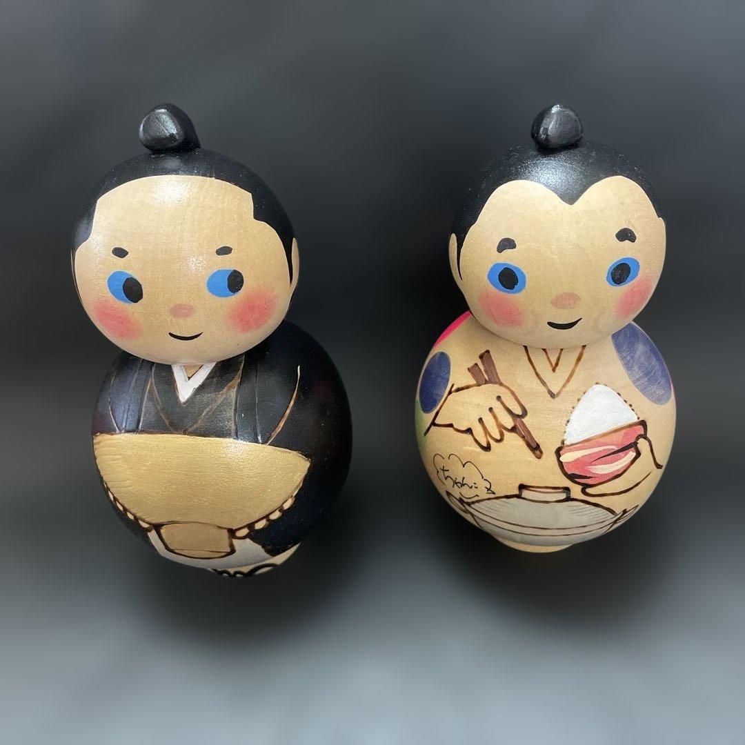 新品★こけし　コケッツ　cokets.★力士2体セット★お相撲さん