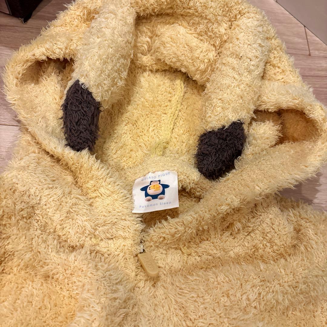 【ポケモンスリープ】ジェラート ピカチュウ パーカ&ショートパンツセット