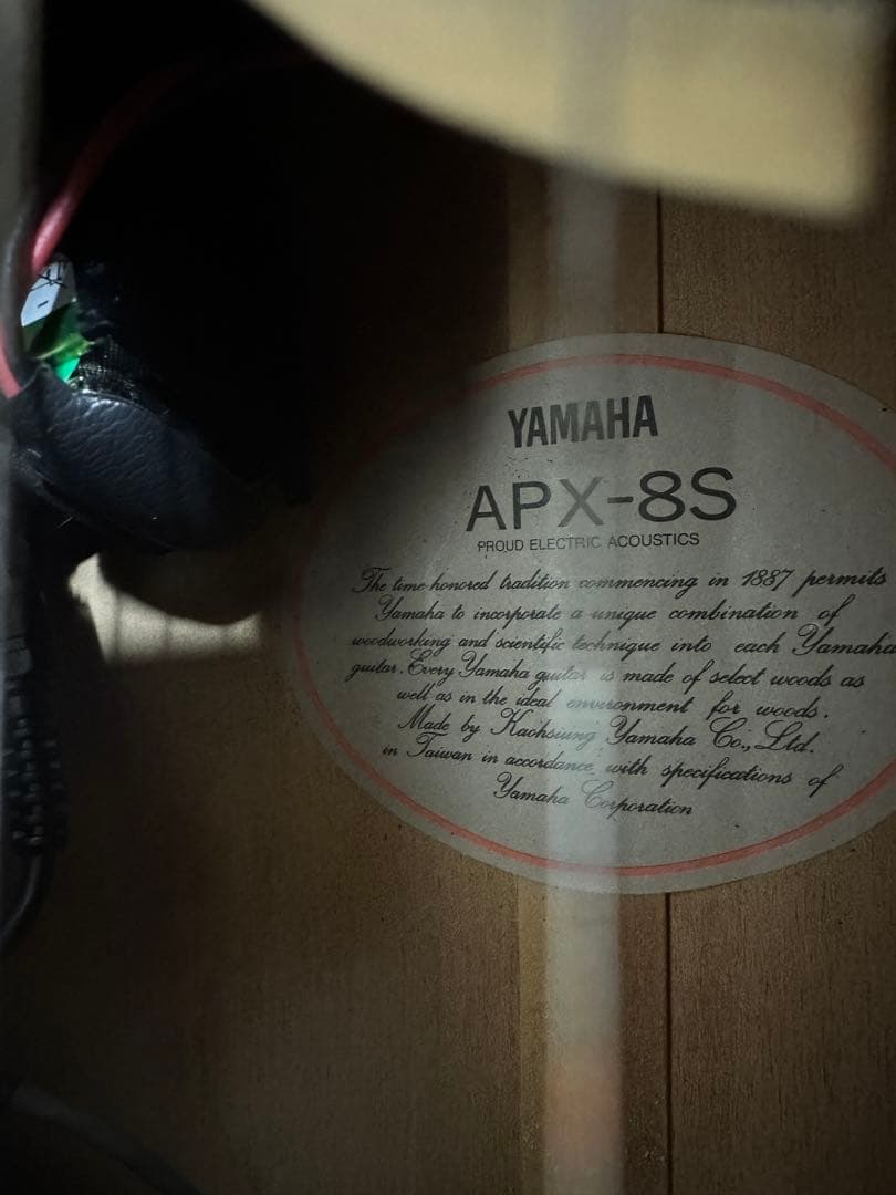 YAMAHA APX-8S 長渕剛氏