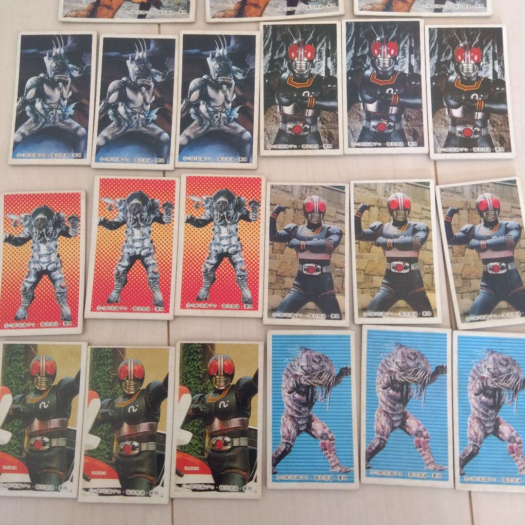 特撮ヒーローカードセット多数