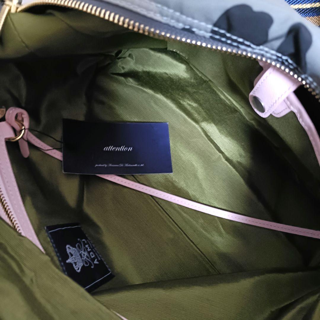 美品ADMJ★ デイビス イタリアンナイロン クロスボディバッグ