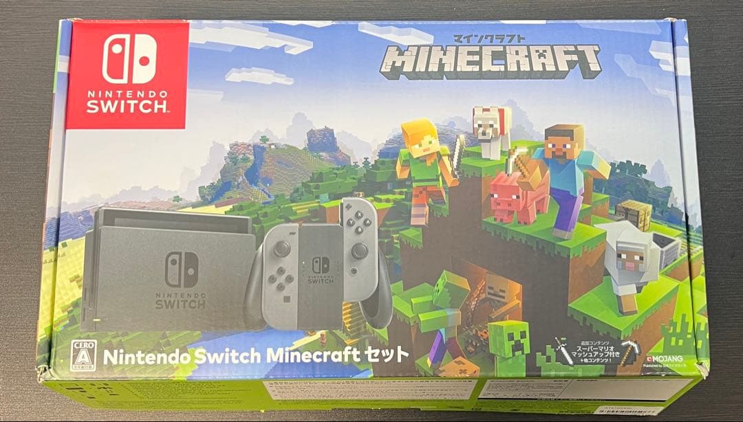 (206) Switch マインクラフト セット ※マイクラのソフトはありません