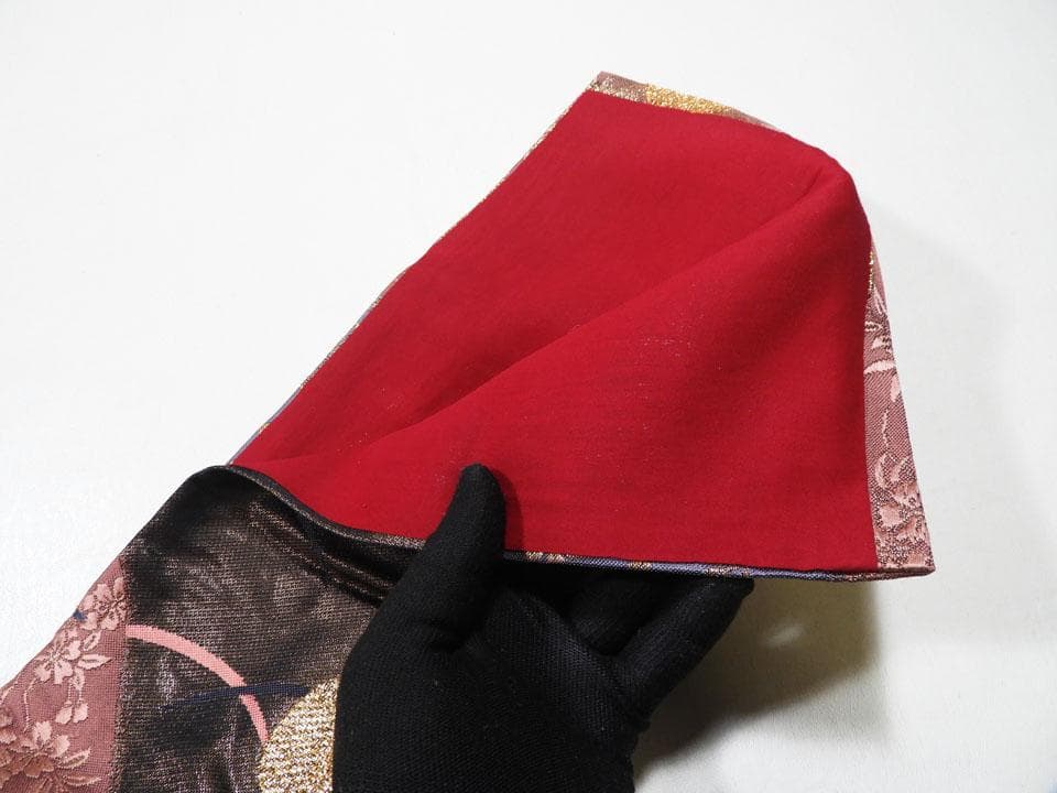 ●K55 刀 大刀 拵 刀袋 135㎝ 高級 未使用 時代本帯 房紐 紫彩金梅花