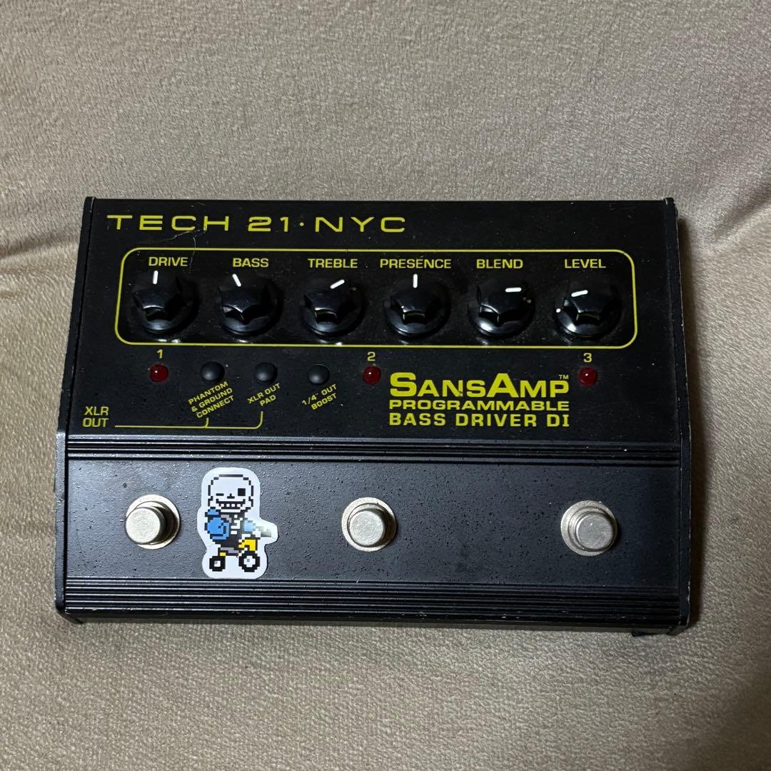 B*.様 Tech 21 SansAmp Programmable Bass D