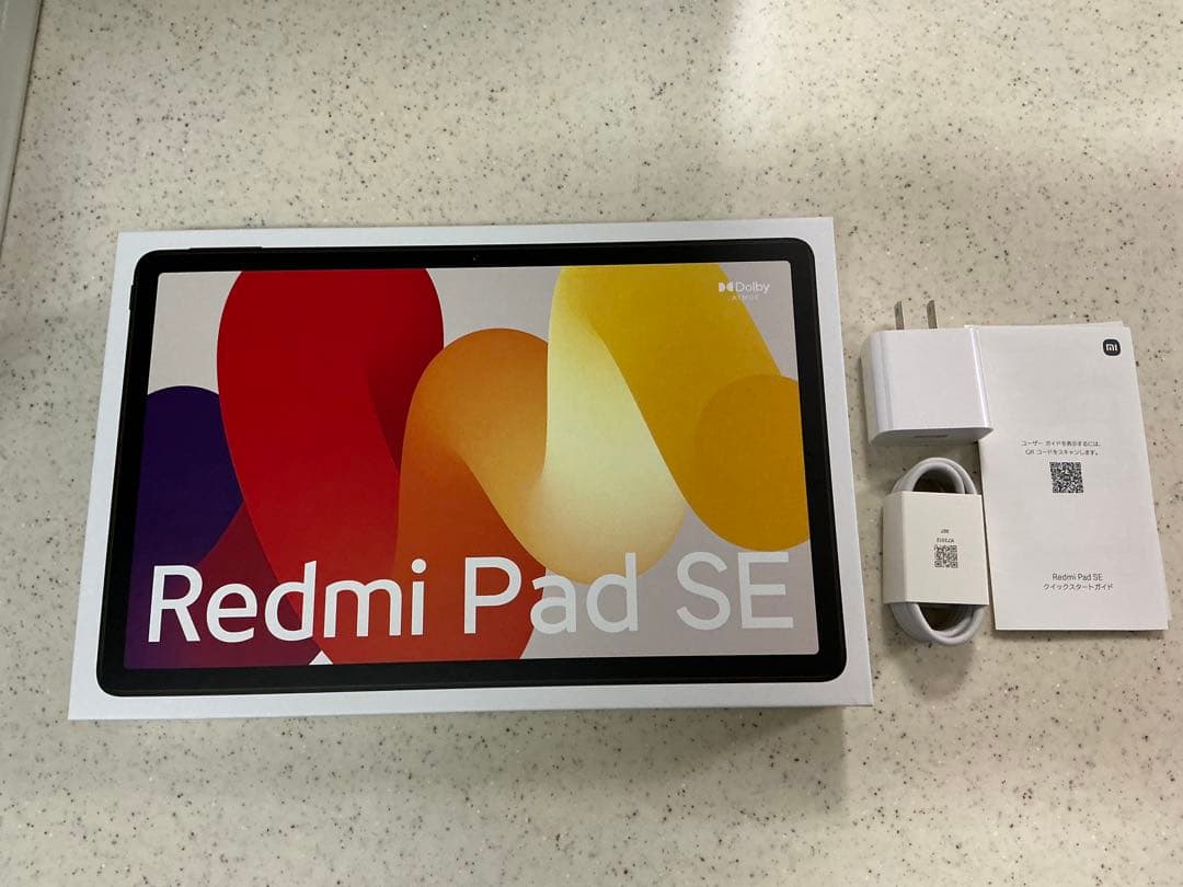 Redmi Pad SE 本体 + 充電器 + 本体カバー