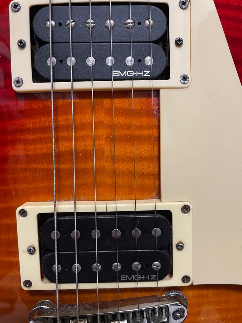 再再値下げバッカス　レスポールタイプ　EMG-HZ トレモロユニット搭載