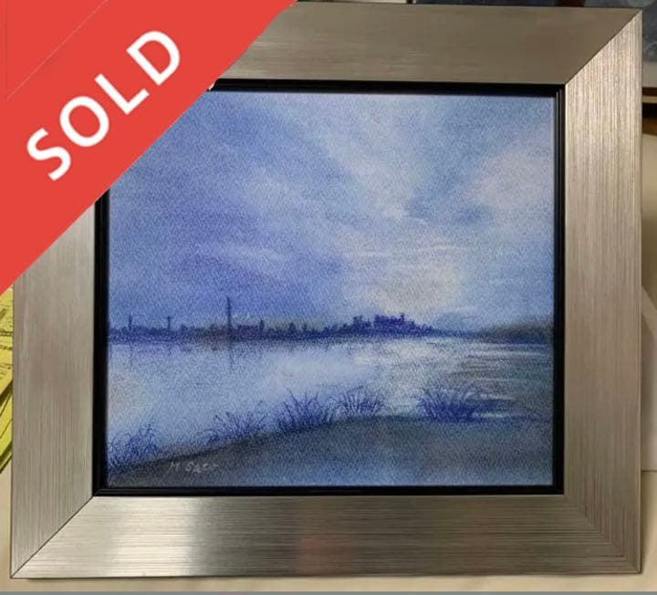 癒しの絵　パステル画