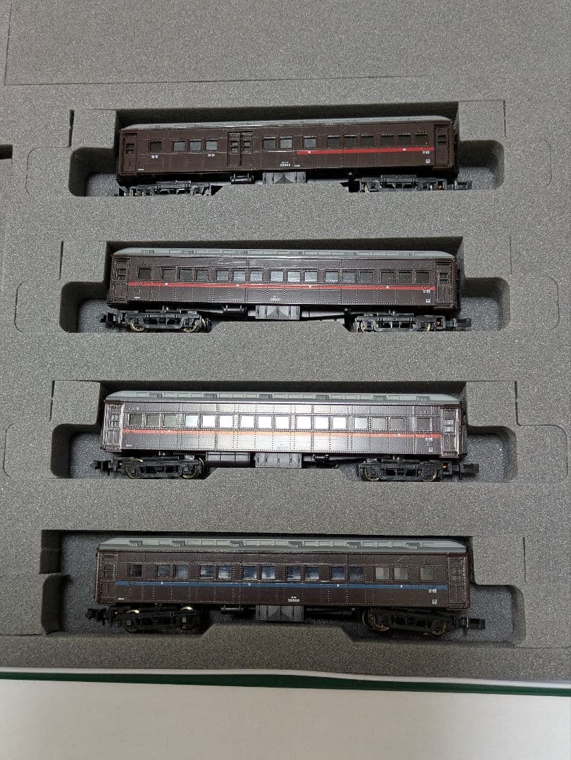 KATO Nゲージ 蒸気機関車と客車セット